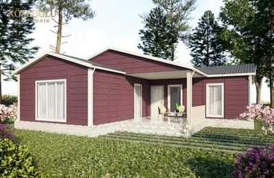 3+1 105 m² Prefabrik Ev