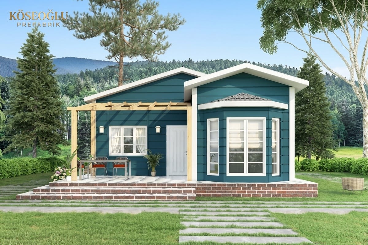 65 m² Prefabrik Ev