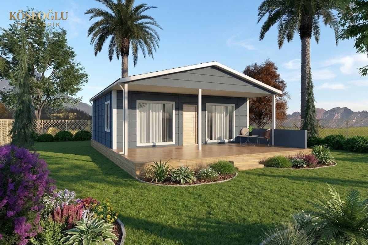 70 m² Prefabrik Ev