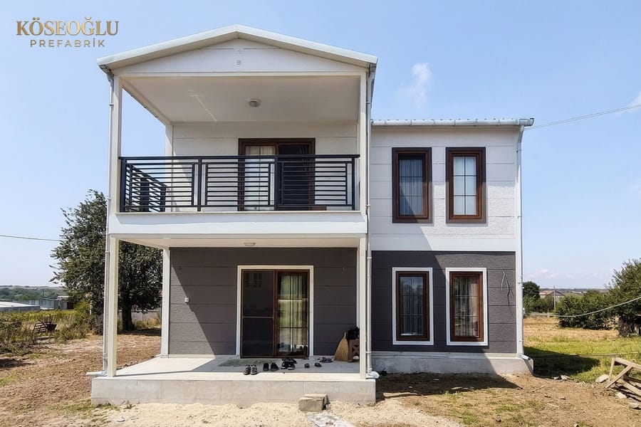 Çift Katlı Prefabrik Evler