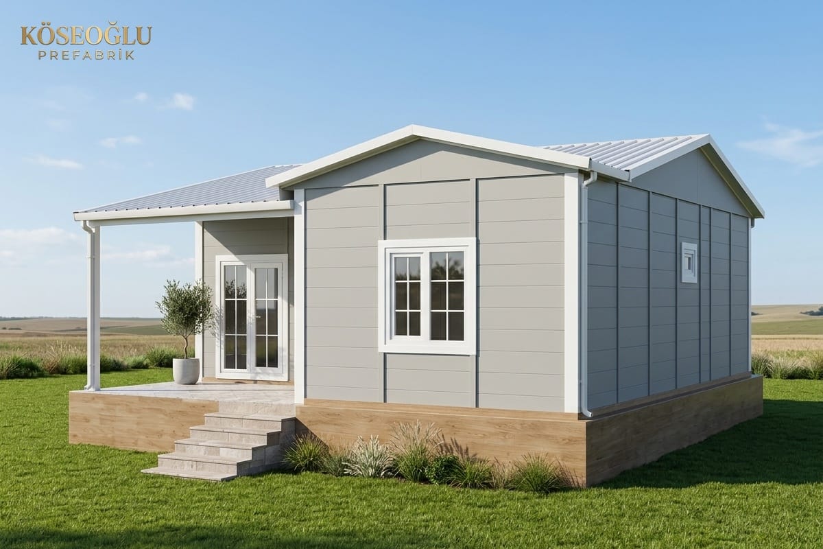 Pehlivanköy-Akarca 64 m² Prefabrik Ev